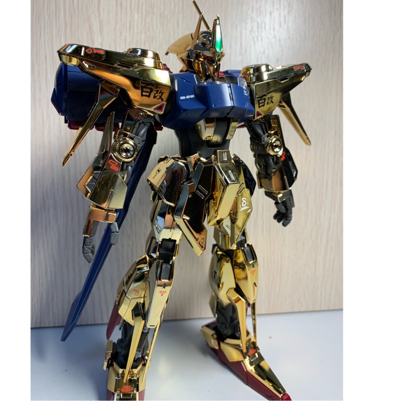 {鋼彈的屋-模型工作室} 萬代 MG 1/100 PB限定 百式 改 完成品 （實品如圖） 鋼彈 模型 代工