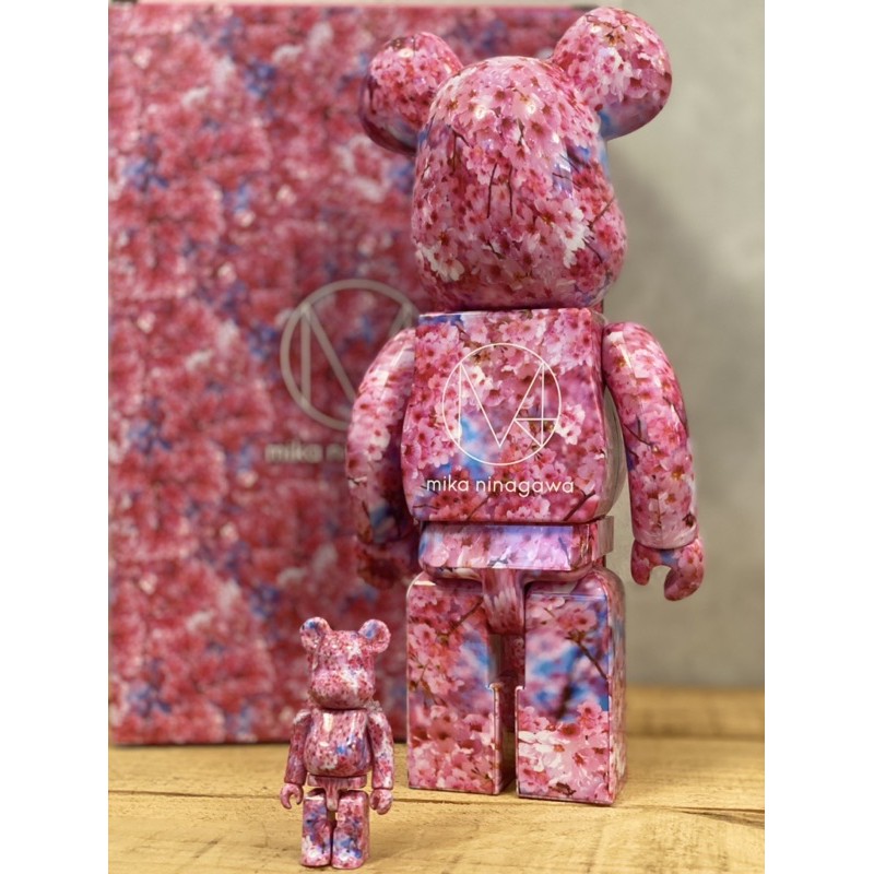 BE@RBRICK 蜷川實花mike ninagawa SAKURA 櫻花 🌸400%+100%