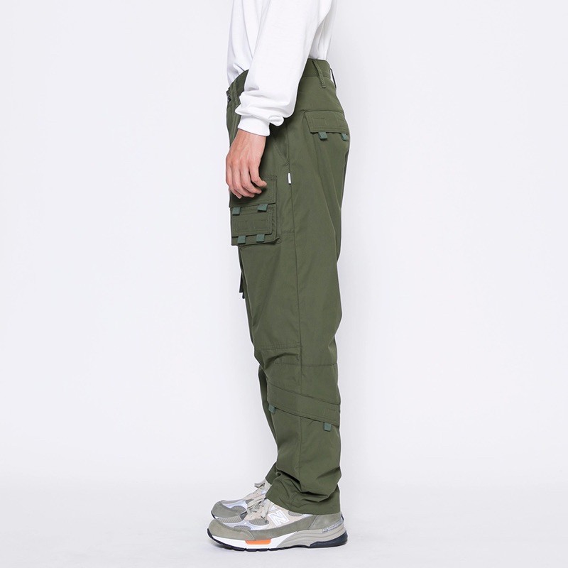 WTAPS 20AW MODULAR / TROUSERS / COTTON. WEATHER 多口袋軍裝工作長褲 