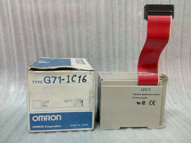 🌞清倉全新現貨保固日製OMRON歐姆龍G7 G71-IC16 DC24V輸入模組G7TC I/O接線配件RS485 | 蝦皮購物