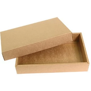 ☆╮Jessice 雜貨小鋪╭☆T09 上下蓋 牛皮 無印 紙盒 包裝 用品 禮盒 10入$590
