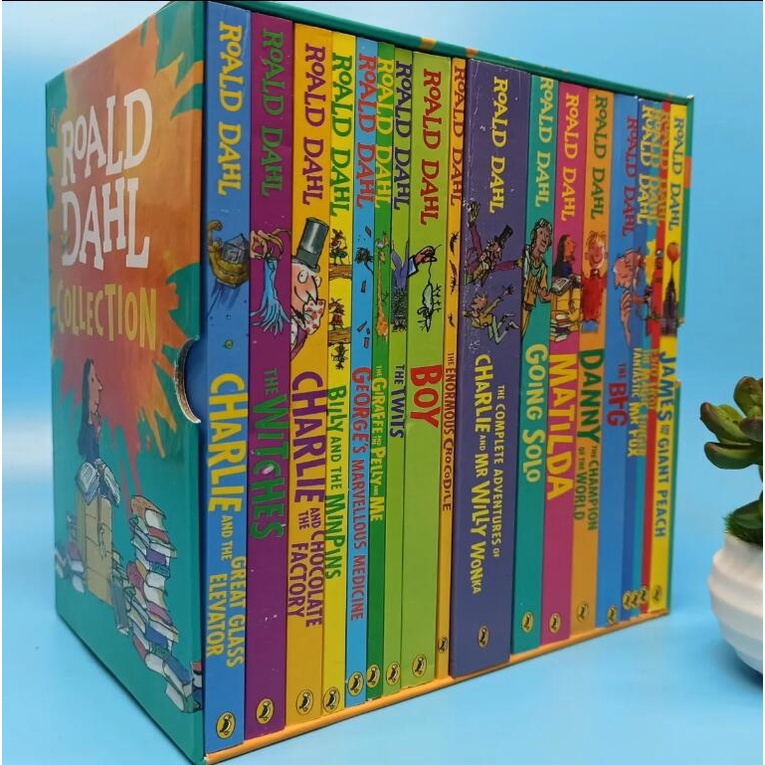 點讀版送音頻】英文原版羅爾德達爾Roald Dahl 全新20冊全套兒童英語