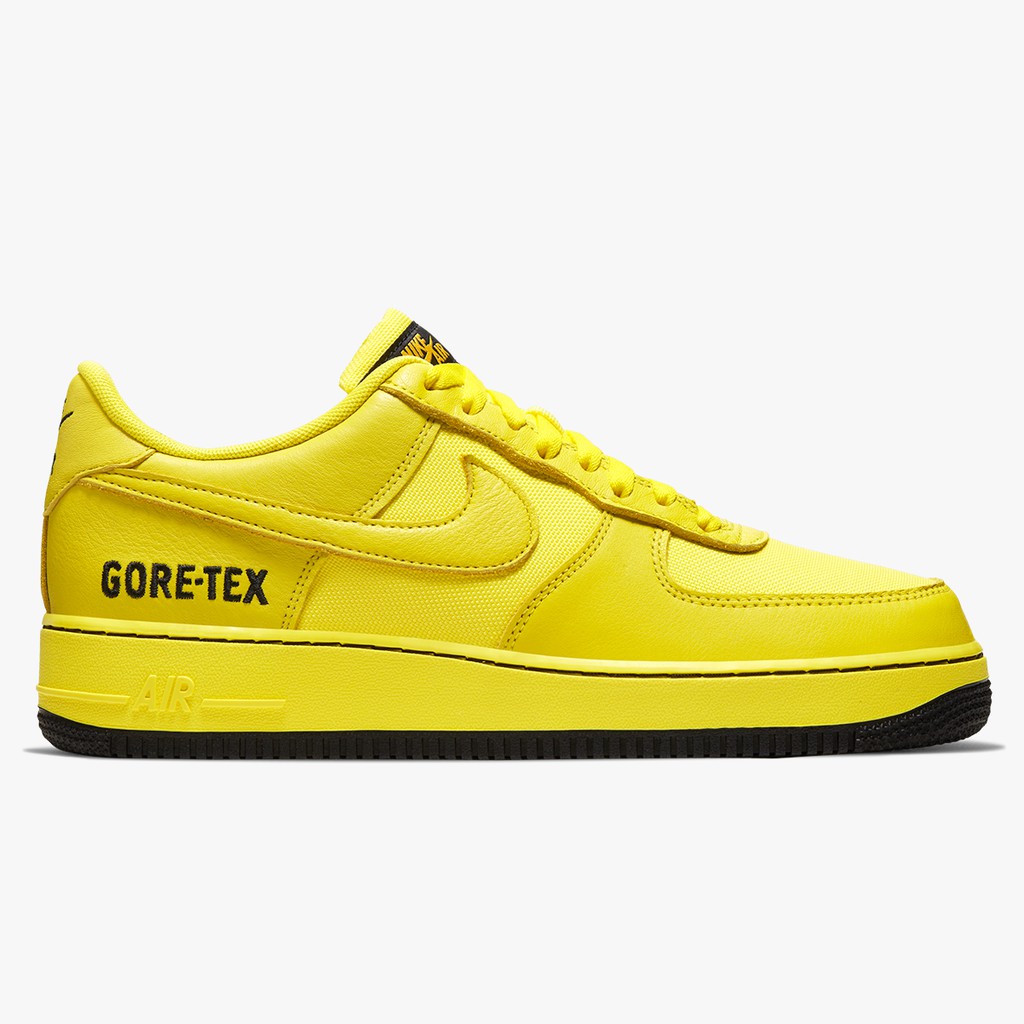 R'代購Nike Air Force 1 GORE-TEX GTX AF1 防水螢光黃黑CK2630-701