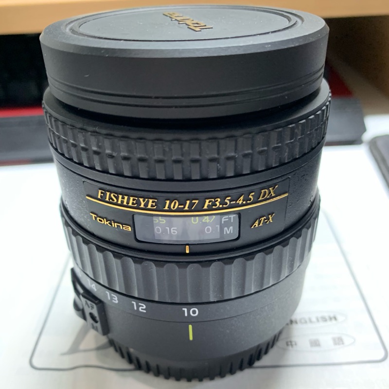 Tokina 10-17mm fisheye f3.5~4.5 for canon過保公司貨| 蝦皮購物