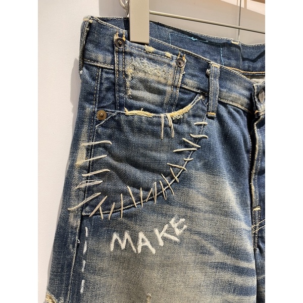 LEVIS LVC復刻版日本製神作66501 0070 超美的做工9.9成新無任何髒污