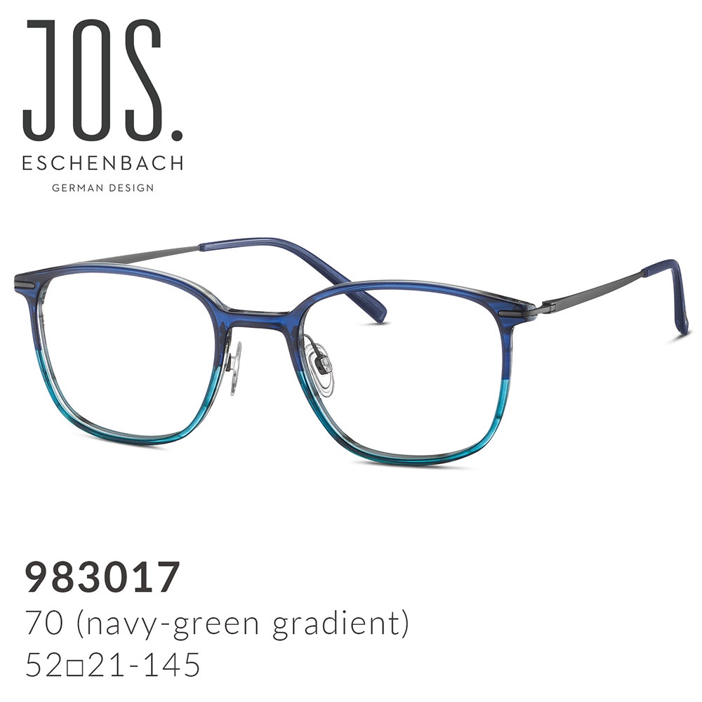 【Jos. Eschenbach】喬瑟艾森巴赫 德國經典板料複合鈦合金眼鏡 983017 | 蝦皮購物