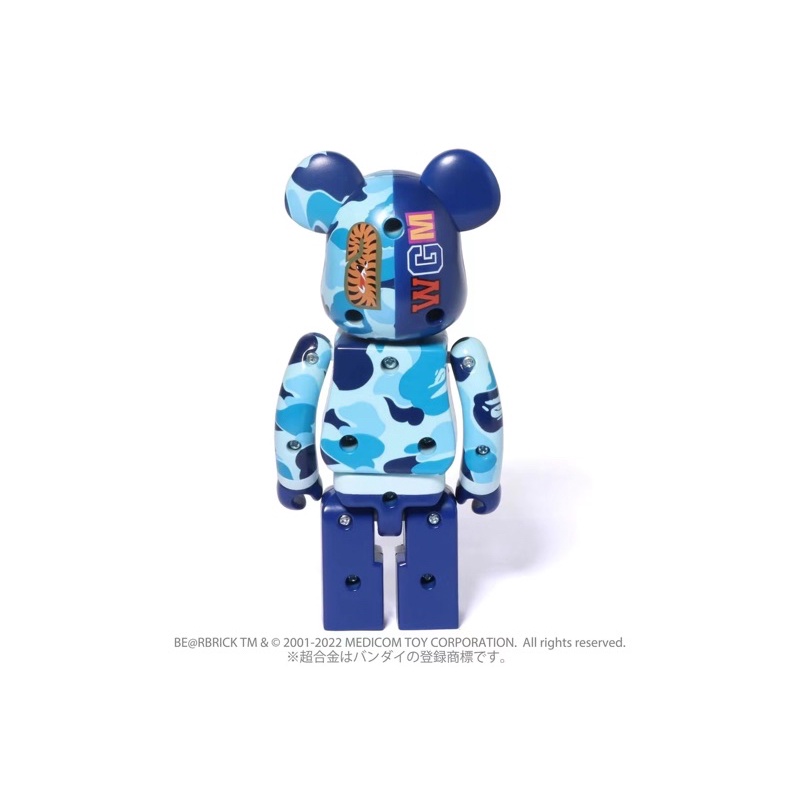 BE@RBRICK - 超合金 BE@RBRICK BAPE(R)ABC CAMO SHARK PINK 現貨Be@rbrick BAPE® ABC CAMO SHARK PINK / BLUE 200% 超合金粉