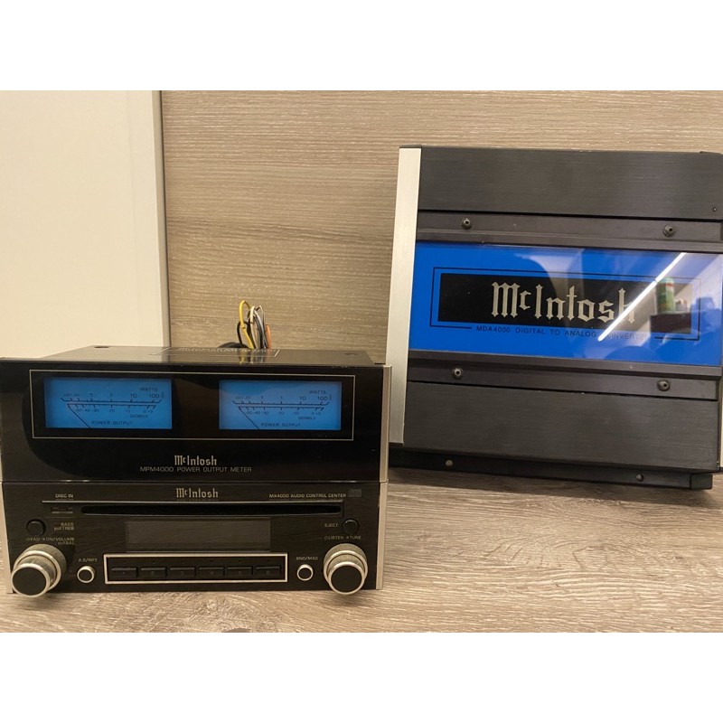 【已售出】 Mcintosh mx4000 mda mpm4000 套裝組 車用 播放器 dac