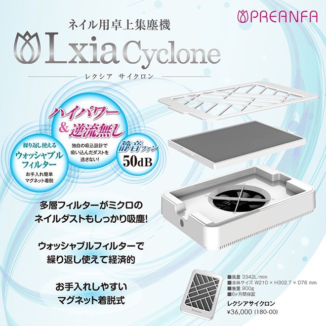 PREANFA Lxia Cyclone 集塵機/粉塵機/bettygel