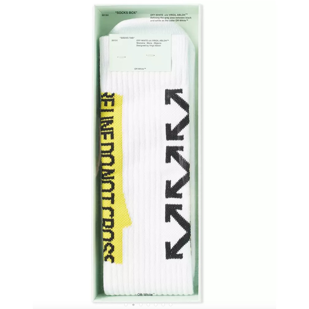 Off white socks clearance firetape