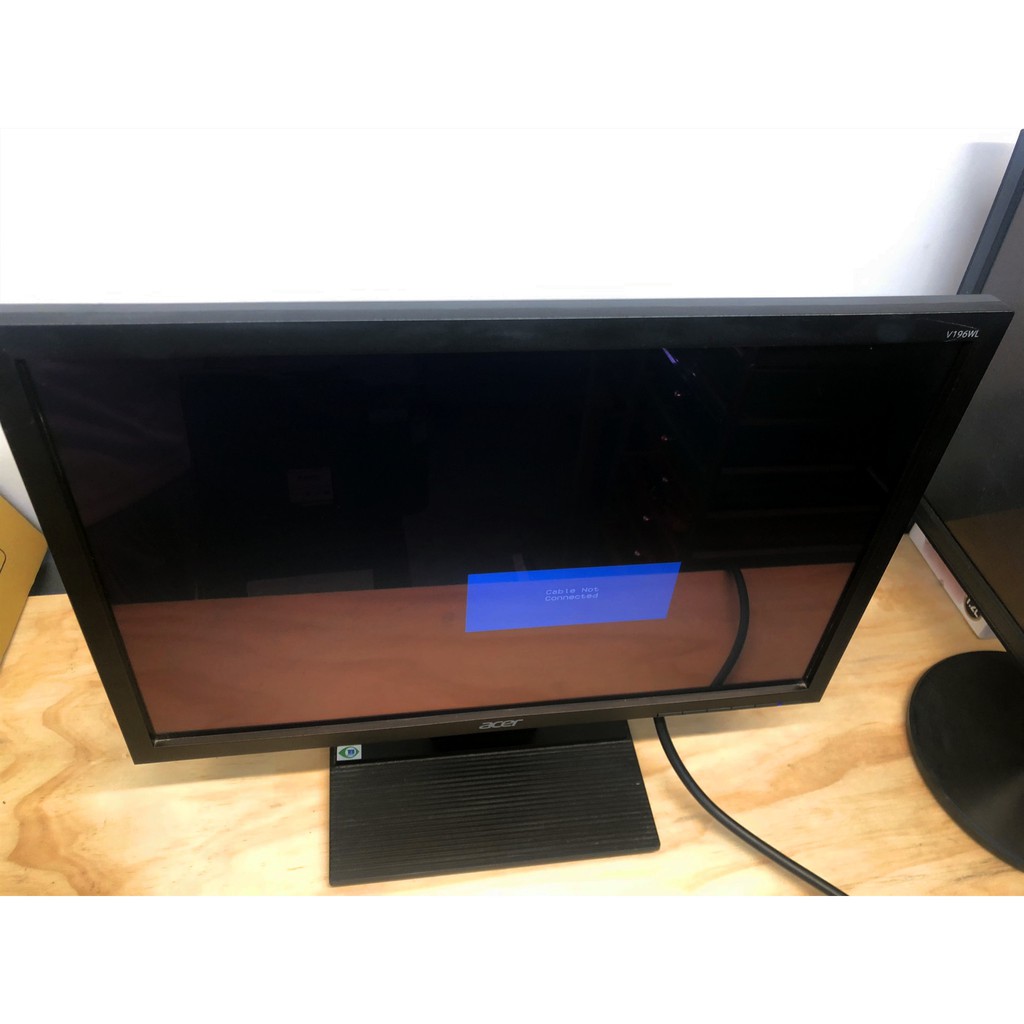 宏碁 Acer V196WL 19吋 液晶螢幕 二手品 功能正常 內建揚聲器 防眩光 VGA DVI | 蝦皮購物