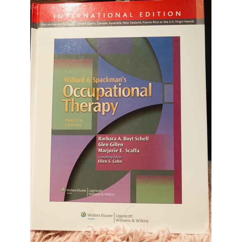 Willard and Spackman's Occupational Therapy