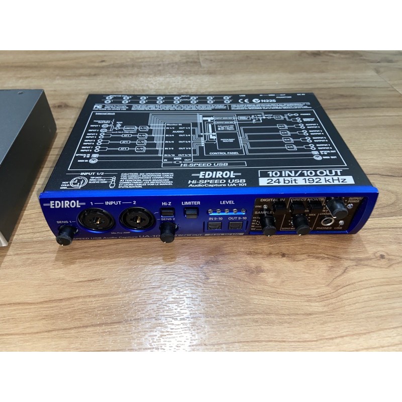 Roland Edirol UA-101 USB 專業外接音效卡錄音卡| 蝦皮購物
