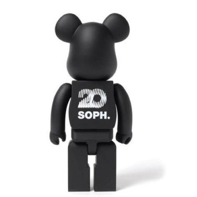 SOPH. x MEDICOM TOY SOPH.20 BE@RBRICK 100%&400% SET 黑色聯名 SOPH. x MEDICOM TOY SOPH.20 BE@RBRICK 100%&400% SET 黑色聯名