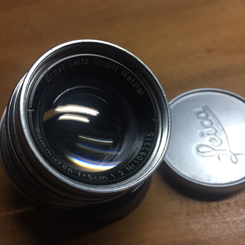 Leica Ernst Leitz Wetzlar Summicron 5cm f/2 M39 Lens | 蝦皮購物