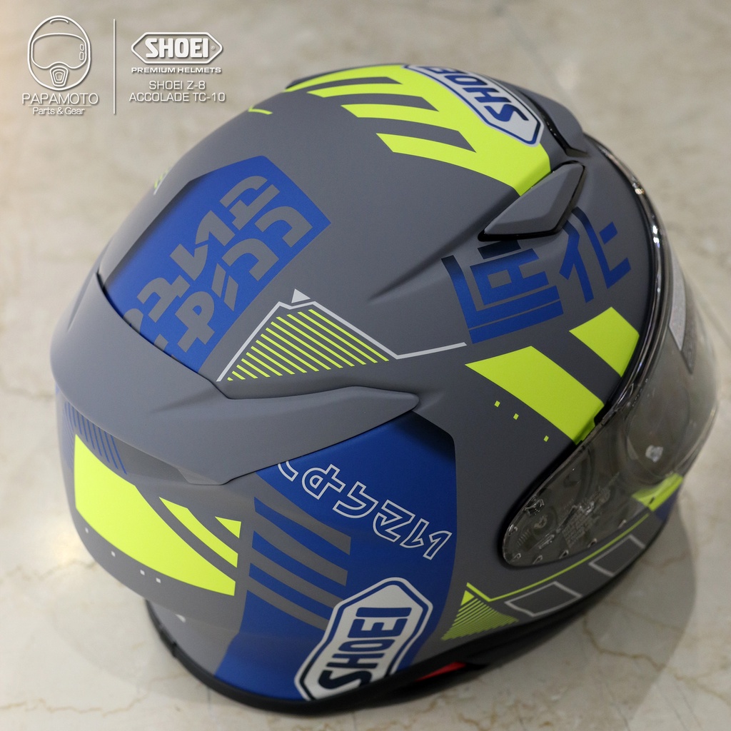 趴趴騎士】SHOEI Z8 ACCOLADE TC10 ( Z-8 全罩安全帽最強進化