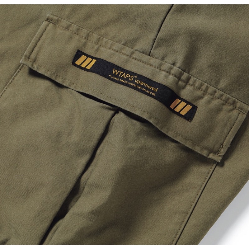 WTAPS 20SS JUNGLE STOCK 01 TROUSERS COTTON SATIN 工作褲