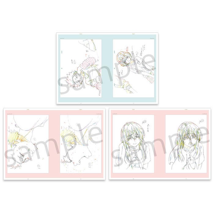 ·Mine公仔·日版京都動畫劇場版聲之形Keyframes Collection 原畫集京