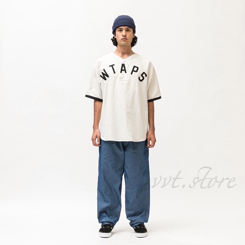 WTAPS 22SS LEAGUE / SS / COTTON. FLANNEL 短袖襯衫棒球衫| 蝦皮購物