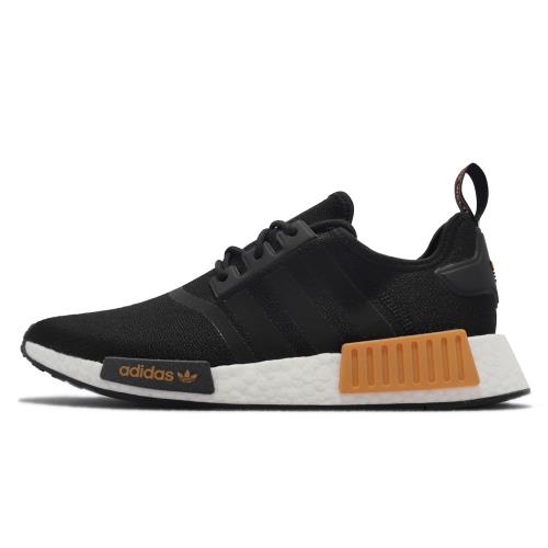 Adidas nmd black outlet white orange