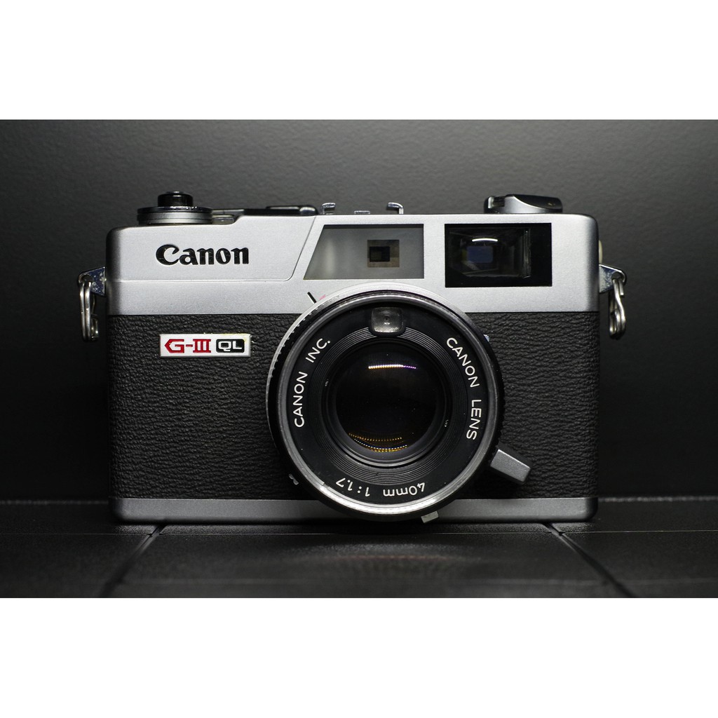 Canon QL17 GIII 底片相機(銀) 蝦皮購物