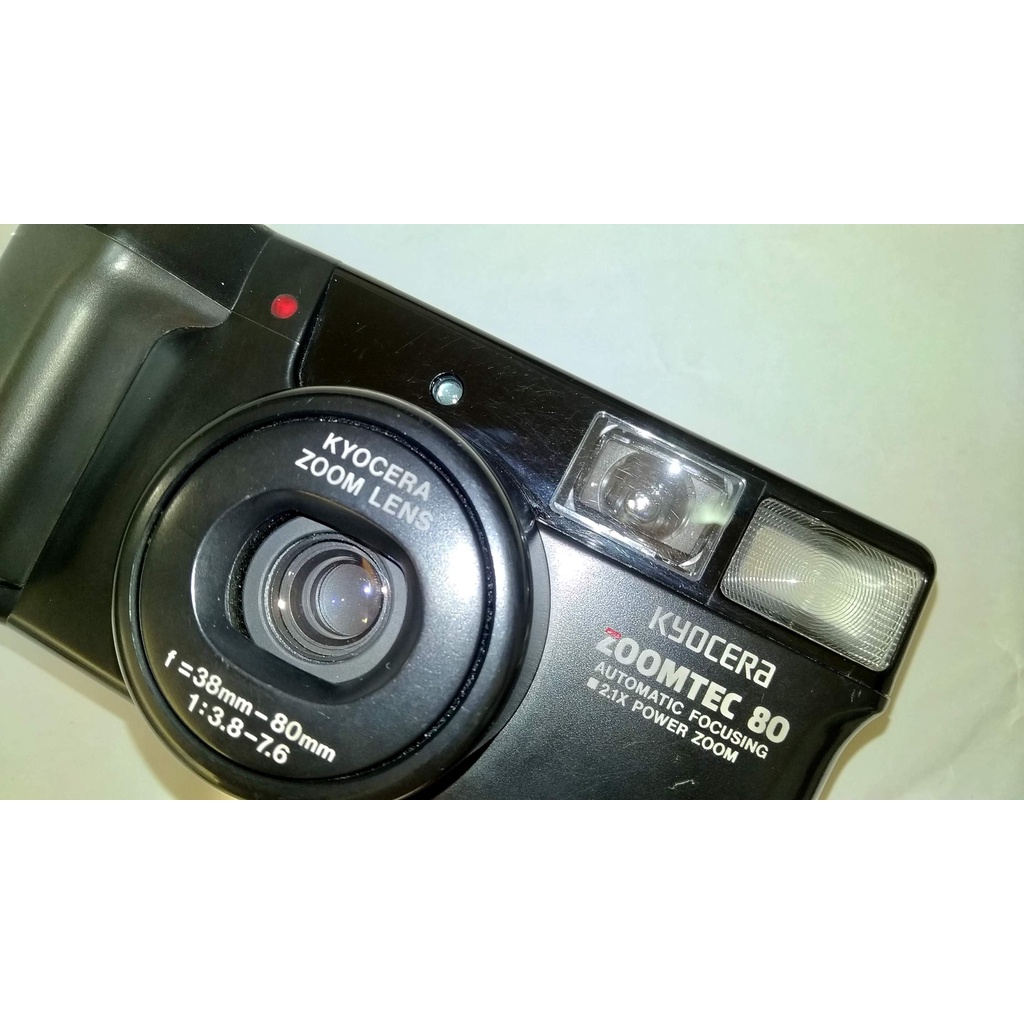 Kyocera Zoomtec 80 38mm-80mm變焦自動對焦底片相機(Yashica Zoomtec
