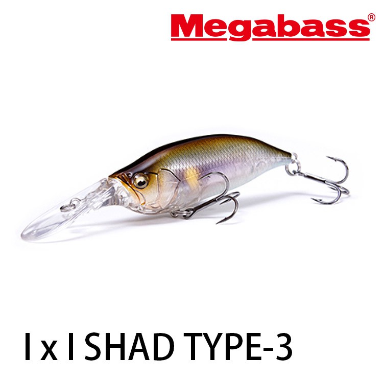 MEGABASS IXI SHAD TYPE 3 硬餌[漁拓釣具] | 蝦皮購物