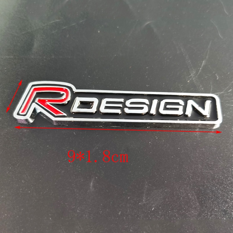 R DESIGN VOLVO 字標 貼標 車標 後標 RD S60 XC60 V60 XC40 V40 XC T5 T3 | 蝦皮購物