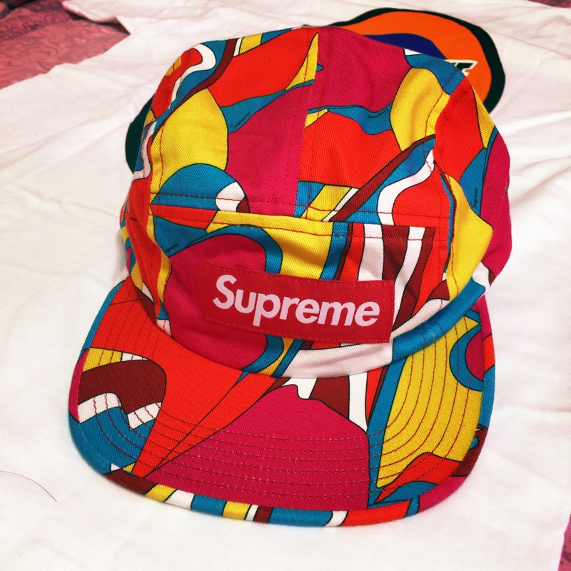 Supreme abstract camp sales cap