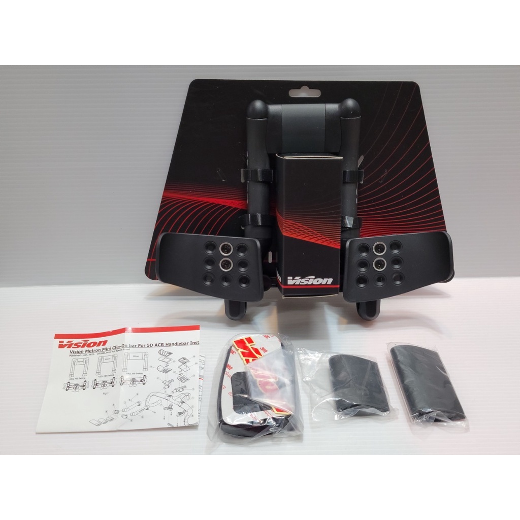 VISION Metron MINI TT CLIP-ON 5D / 5D ACR 專用一體式把手上休息把