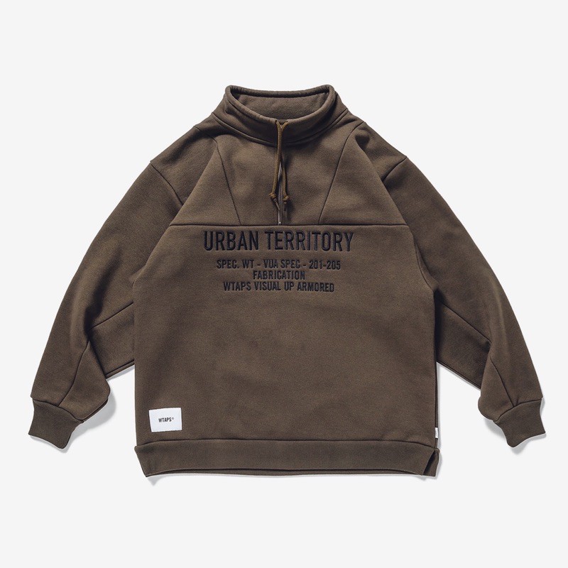 WTAPS 20AW CRUCIBLE / HIGH NECK / COPO 長袖套衫衛衣| 蝦皮購物