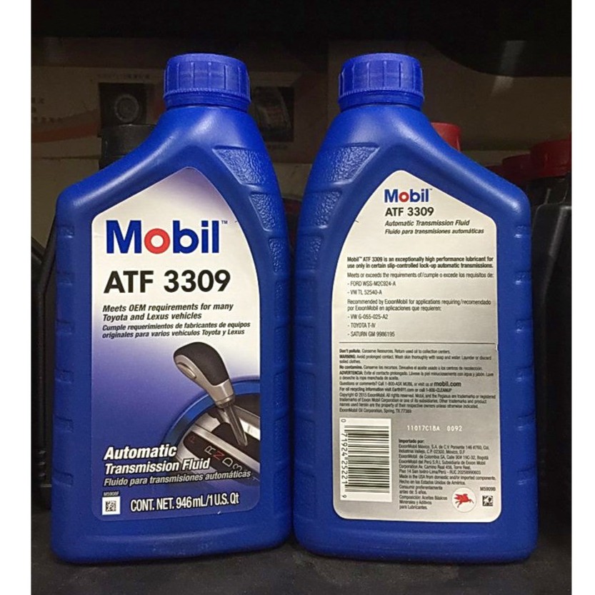 VW G055025A2【阿齊】美孚 Mobil ATF 3309 MOBIL 自動變速箱油 G-055-025-A2 | 蝦皮購物