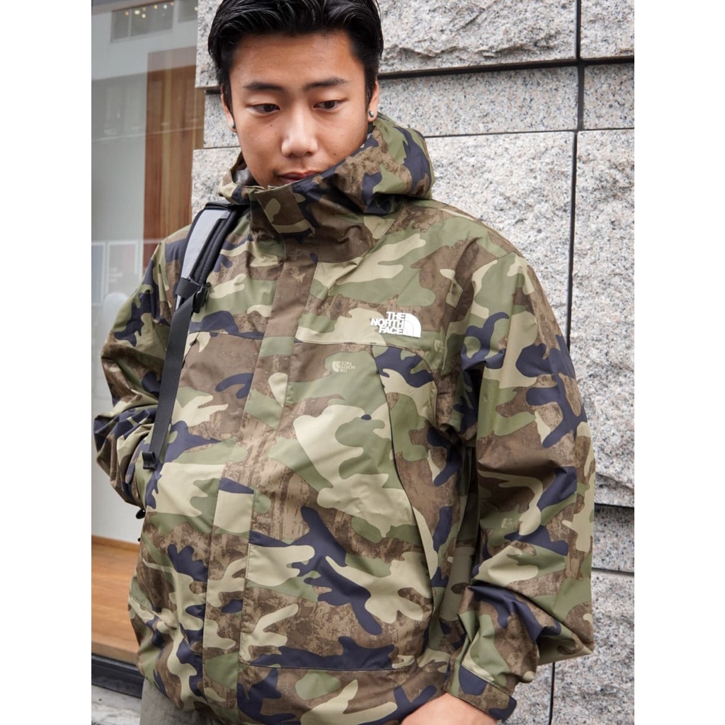 NERD} 台中益民TNF NOVELTY DOT SHOT JACKET 外套北臉防潑水迷彩