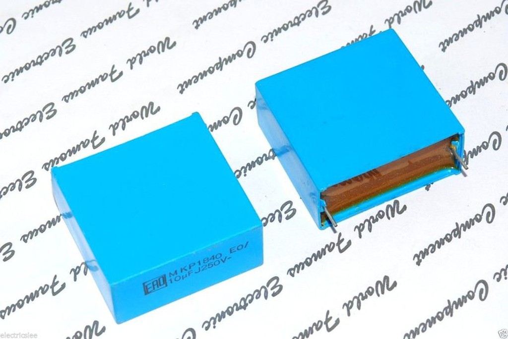 Kit 1000 Peças - Capacitor Poliéster 1uF 250V 5% Axial (B32232) Capacitores Achei Componentes