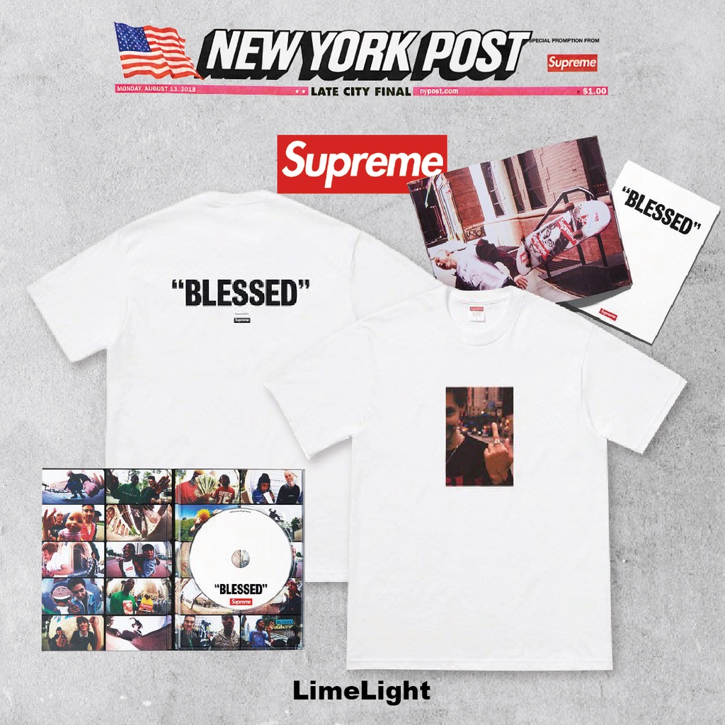 専用  送料込 白M Supreme "BLESSED" DVD + Tee