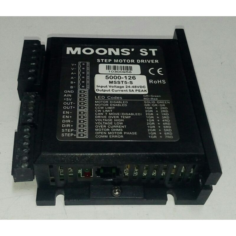 🌞 5000-127 126 MSST10-S MSST5-S 步進驅動器 MOONS' ST | 蝦皮購物
