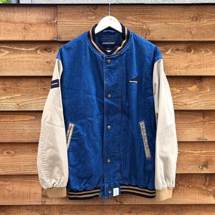 【日貨代購CITY】2019AW DESCENDANT SQUAD DENIM JACKET 牛仔 拼接 外套 現貨