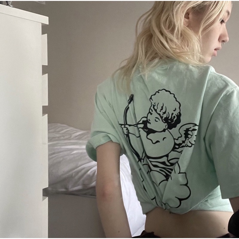 GIRLS DON'T CRY LOGO T-SHIRT ANGEL 短袖邱比特天使VERDY