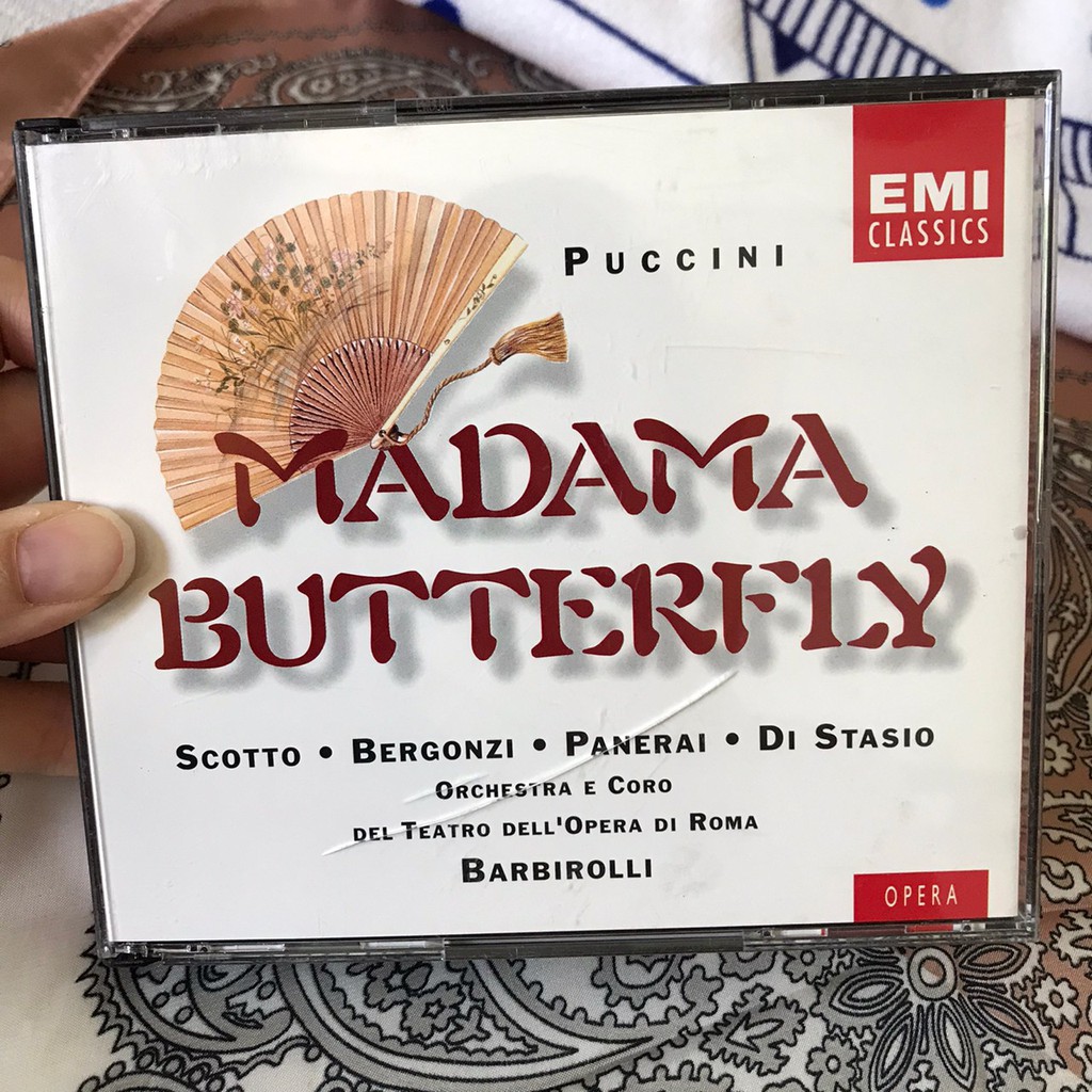 9.9新PUCCINI MADAMA BUTTERFLY 歌劇EMI 2CD 蝴蝶夫人| 蝦皮購物