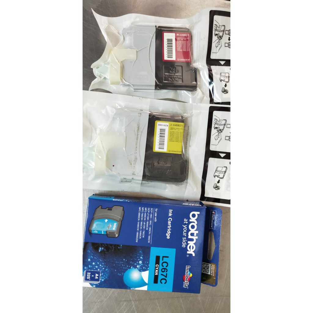 Brother兄弟 墨水匣(LC67C/LC65HY-M/LC65HY-Y) | 蝦皮購物