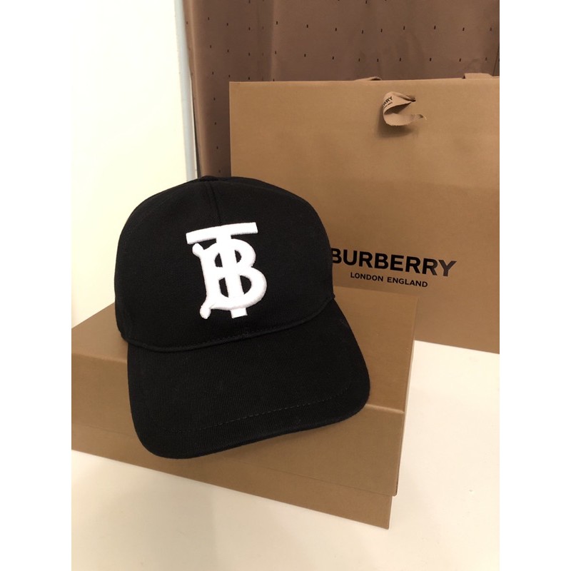 全新大降價9000🔺burberry tb logo帽子| 蝦皮購物