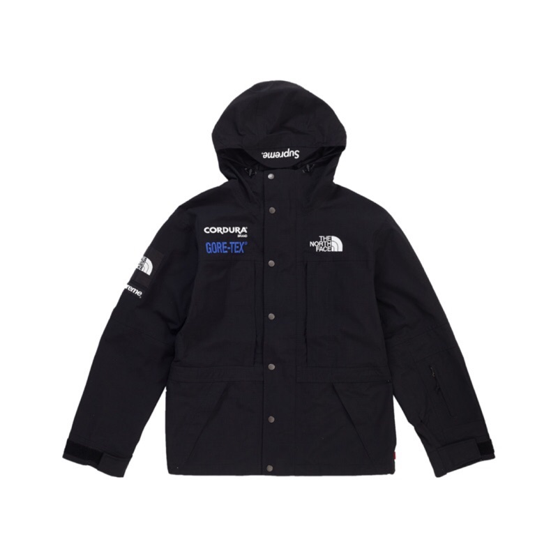 FW18 Supreme x THE NORTH FACE Expedition Jacket Black 黑L