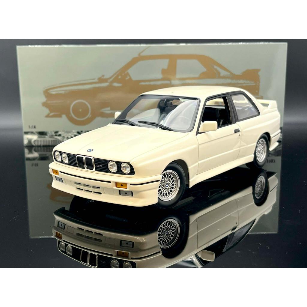 MASH】現貨出清價Minichamps 1/18 BMW M3 E30 Street 1987 white