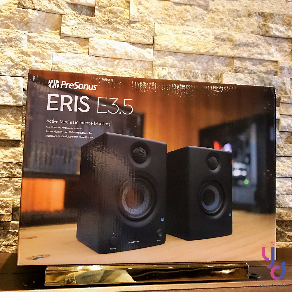 現貨免運】 送線材組PRESONUS ERIS E3.5 3.5吋(一對) 監聽喇叭家用編曲