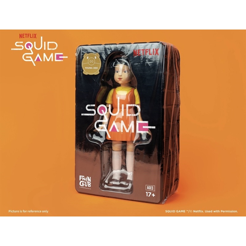 現貨FWENCLUB 魷魚遊戲一二三木頭人YOUNG-HEE 軟膠| 蝦皮購物