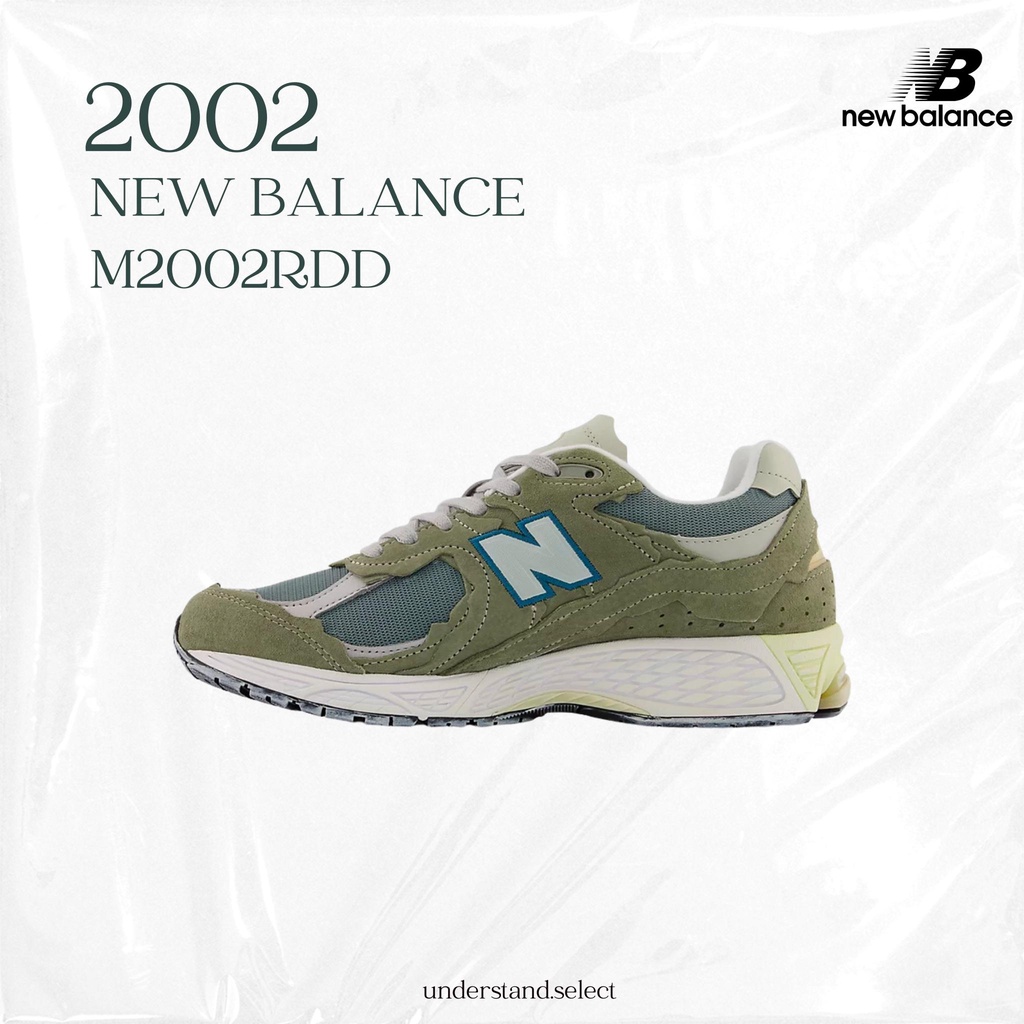 UN 代購▸ New Balance 2002r 解構破壞NB 復古男女鞋奶油灰綠M2002RDD