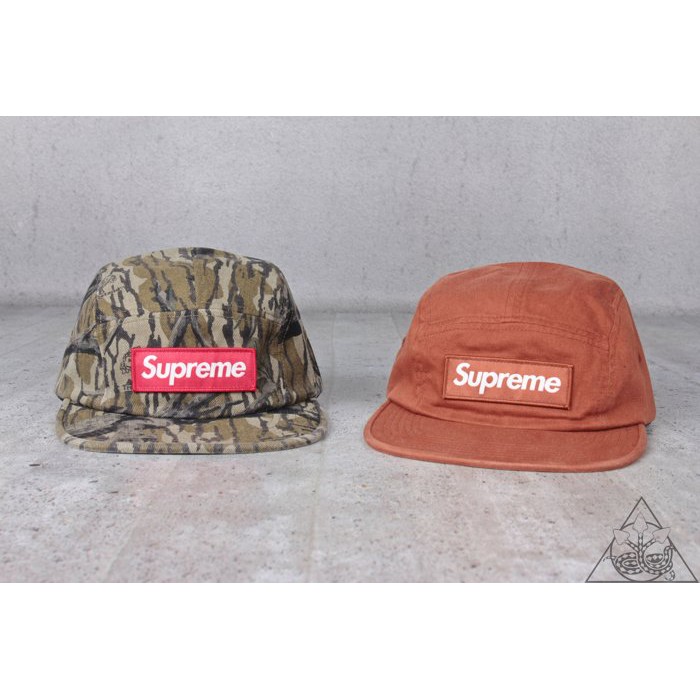 HYDRA】2018 AW Supreme Military Camp Cap 厚貼布立體五分割帽