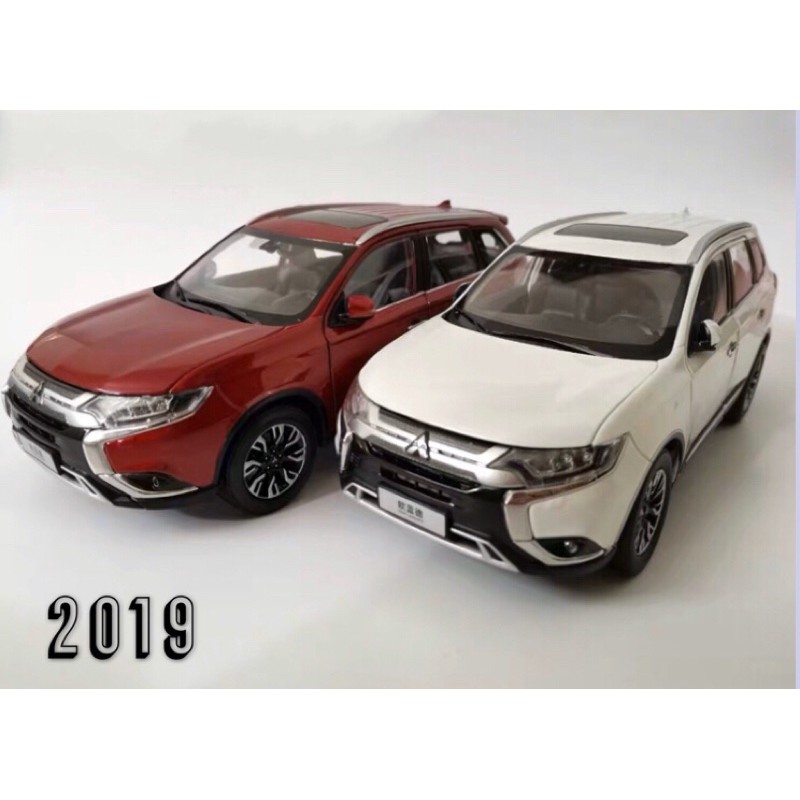 BuyCar模型車庫三菱原廠免運費1:18 Mitsubishi Outlander 2019年| 蝦皮購物