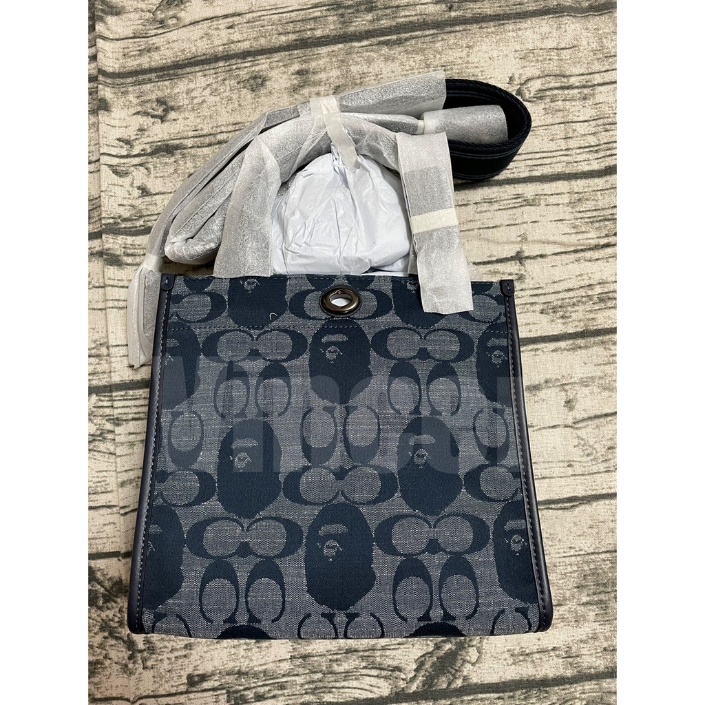 Coach x discount bape tote bag