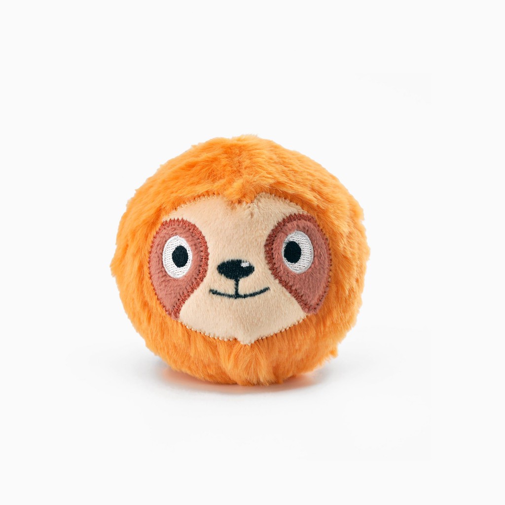 {關門放狗} 加拿大 HugSmart Zoo Ball - Sloth 樹懶造型 寵物啾啾球 | 蝦皮購物